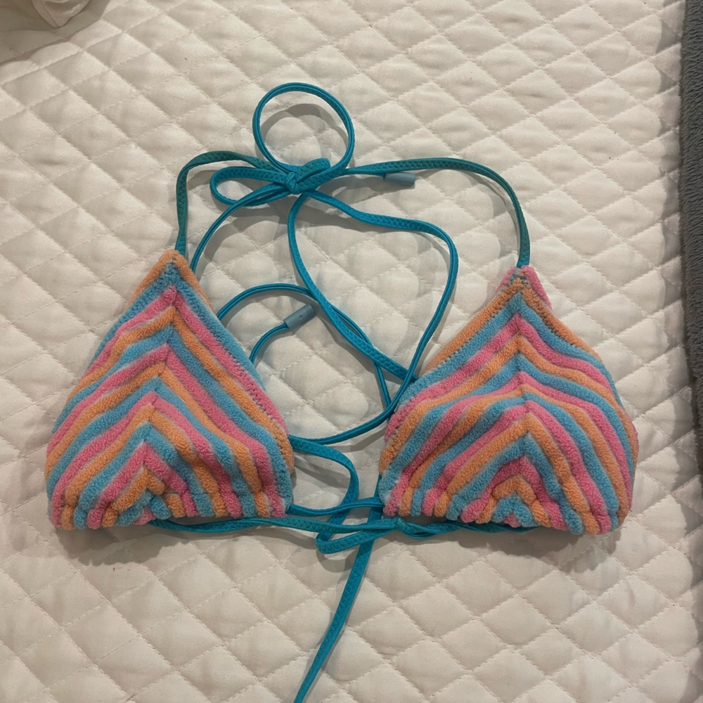 Triangl bikini top size small